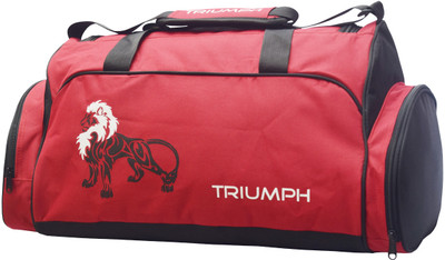 

Triumph New Red Black Multipurpose Bag(Multicolor, Kit Bag, Black;red