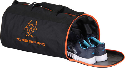 

PinStar Tambour Gym Bag - Train Orange (OS) Gym Bag(Orange, Frame Bag), Black;orange