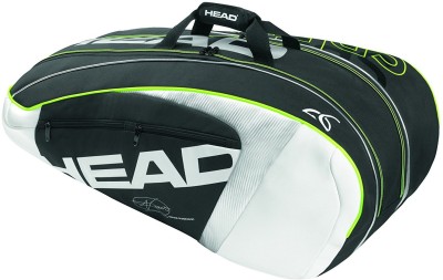 

Head Djokovic 9R Super Combi Kit Bag(Multicolor, Kit Bag), Black;white;yellow