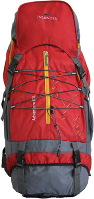 

Inlander Decamp 1006 Backpack(Multicolor, Rucksack), Grey;red