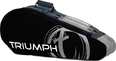 

Triumph New 10 Racket Badminton Grey Bag(Grey, Kit Bag