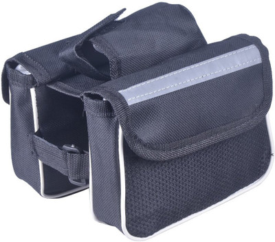 

Psylane Bicycle Front Frame Tube Saddle Bag(Black, Frame Bag
