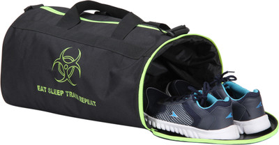 

PinStar Tambour Gym Bag - Train Green (OS) Gym Bag(Green, Frame Bag), Black;green