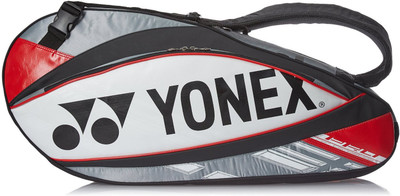 

Yonex SUNR 9526TG BT6 Kit Bag(Multicolor, Kit Bag, Grey;red;white