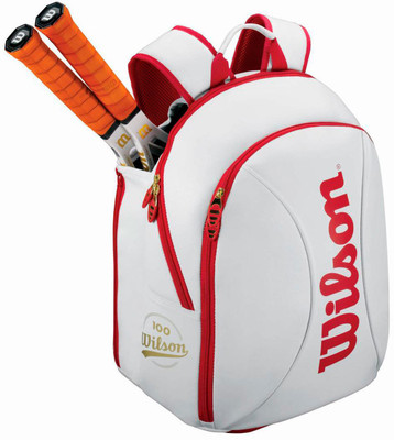 

Wilson 100 Year Tour Backpack(Multicolor, Backpack), Red;white