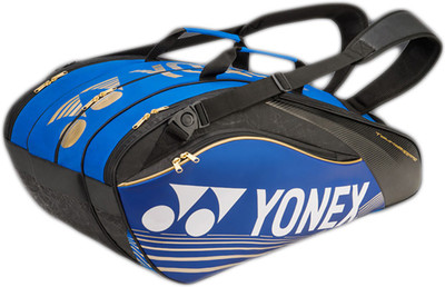 

Yonex Sunr 9629 Tg Bt9 Sr Racquet Bag(Multicolor, Kit Bag), Black;blue;gold;white