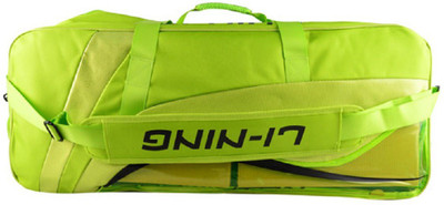 Li-Ning ABDL076 Lime Kit Bag(Green, Kit Bag)