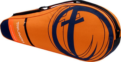 

Triumph Orange,Navy Pro-302 6 Racket Badminton Kit Bag(Orange, Kit Bag), Blue;orange