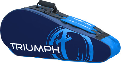 

Triumph Sky Blue 10 Racket Badminton Bag(Blue, Kit Bag