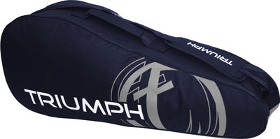 

Triumph Navy,Grey Pro-302 6 Racket Badminton Kit Bag(Blue, Kit Bag), Blue;grey