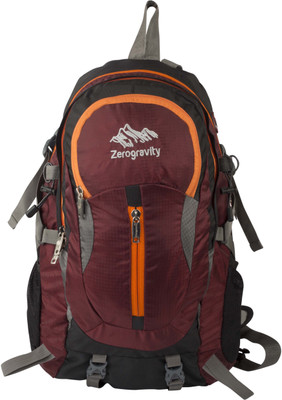 56 OFF on Attache 1025R Hiking Backpack Orange Black Set of 2