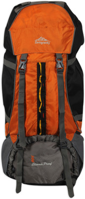 

Zero Gravity Climate Proof 7108O 90L Backpack(Orange, Rucksack)