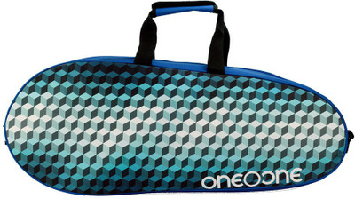 One O One Canvas RBCV01BK Blue/Multicolour Kit Bag Multicolor, Kit Bag One O One Badminton Bag