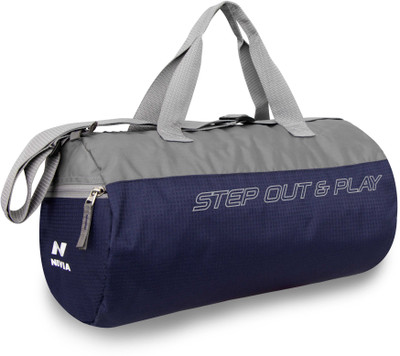 

Nivia Beast -3 Gym Bag Duffel(Multicolor, Kit Bag, Blue;grey
