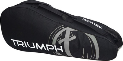 

Triumph Black,Grey Pro-302 6 Racket Badminton Kit Bag(Black, Kit Bag)