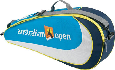 

Wilson AUSTRALIAN OPEN TRIPLE Kit Bag(Multicolor, Kit Bag), Blue;white