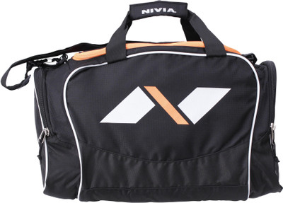 

Nivia Carrier Multipurpose Bag(Multicolor, Kit Bag, Black;orange