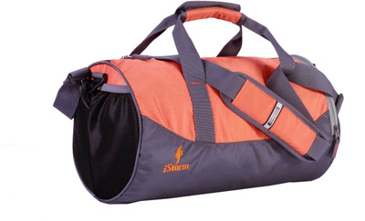 

Istorm Flex Gym Bag(Multicolor, Kit Bag, Grey;orange