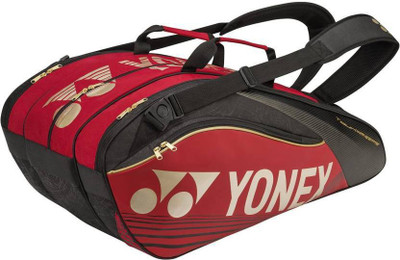 

Yonex bag sunr 9629 TG BT 9 Kitbag Kit bag(Red, Kit Bag