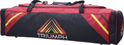

Triumph unikit 200 cricket kit bag Backpack(Multicolor, Backpack, Black;red