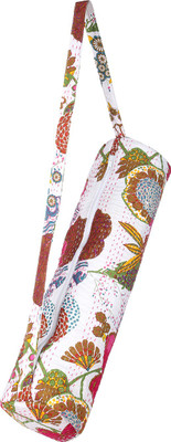 

Rajrang Yoga Mat Bag Cylindrical(White, Kit Bag