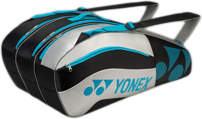 

Yonex Sunr 8529 Tg Bt9 Sr Racquet Bag(Multicolor, Kit Bag), Black;blue;silver