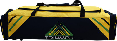 

Triumph Unikit-200 Black Yellow Kit Bag(Multicolor, Kit Bag