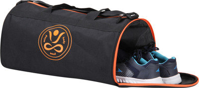

PinStar Tambour Gym Bag - Soul Orange (OS) Gym Bag(Orange, Frame Bag), Black;orange