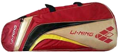 

Li-Ning 9 in 1 Racquet Bag(Multicolor), Gold;red