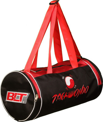 

BLT Taekwondo Round Bag(Multicolor, Kit Bag, Black;red