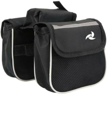 

Shrih High-Grade Polyester Bicycle Frame Bag(Black, Frame Bag