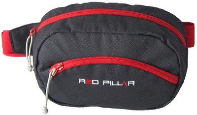 

Red Pillar Ranger Adventure(Multicolor, Money Belt), Black;red