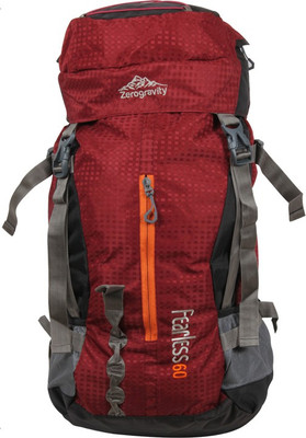 

Zero Gravity Fearless 7111 60 L Backpack(Maroon, Rucksack)