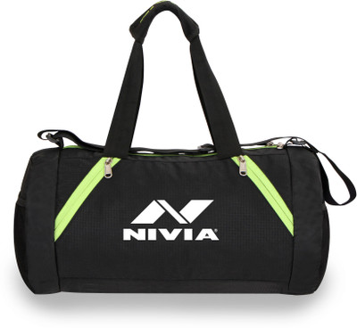 

Nivia Beast Gym Bag(Multicolor, Kit Bag, Black;green
