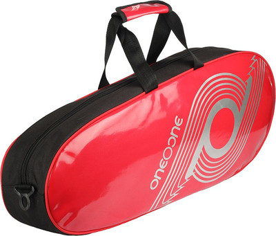 One O One Xhale Collection Single Red - Badminton Kitbag / Tennis Kitbag(Red, Kit Bag)