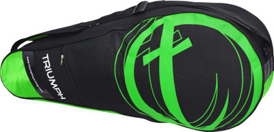 

Triumph Pro-302 Black Green Badminton Bag(Multicolor, Kit Bag