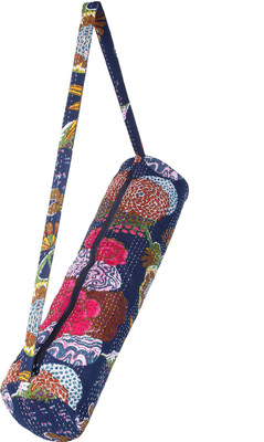 

Rajrang Yoga Mat Bag Cylindrical(Blue, Kit Bag
