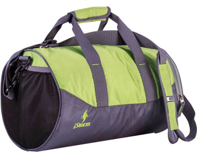 

Istorm Flex Gym Bag(Multicolor, Kit Bag, Green;grey