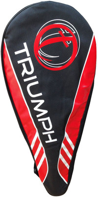 

Triumph Tennis Cover Tennis Bag(Multicolor, Backpack, Black;red