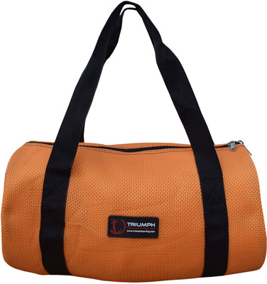 

Triumph Pro-44 Orange Black Gym Bag(Multicolor, Backpack, Black;orange