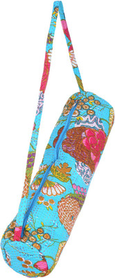 

Rajrang Yoga Mat Bag Cylindrical(Blue, Kit Bag)