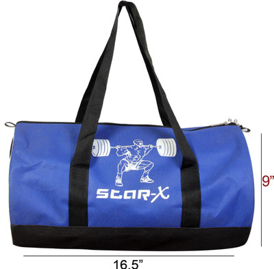 

Star X Fito Gym Bag(Multicolor, Kit Bag, Black;blue