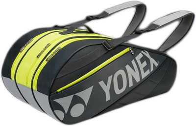 

Yonex Sunr 7629 Tg Bt9 Sr Racquet Bag(Multicolor, Kit Bag), Dark grey;yellow