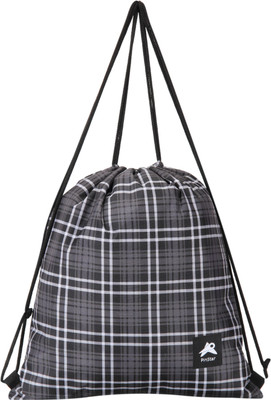 

PinStar Zynga String Backpack - Tartan Grey () Drawstring Bag(Grey, Backpack