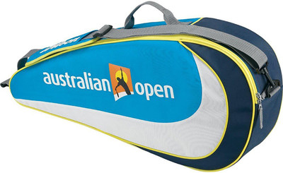 

Wilson Australian Open Triple Racquet Bag(Multicolor, Kit Bag), Blue;white;yellow