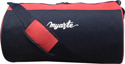

Myarte Yuva Gym Bag(Multicolor, Frame Bag), Black;red