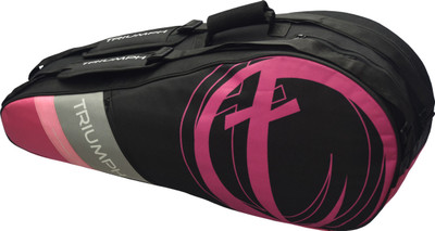 

Triumph New Pink 10 Racket Badminton Bag(Pink, Kit Bag
