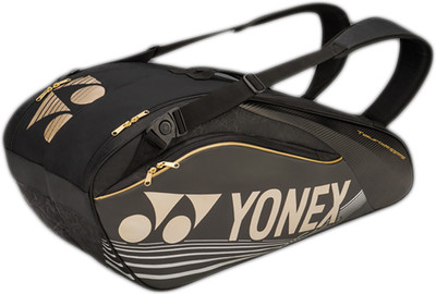 

Yonex Sunr 9626 Tg Bt6 Sr Racquet Bag(Multicolor, Kit Bag), Black;gold