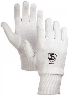 

SG Club Inner Gloves (Men, White, Black, Multicolor), Assorted
