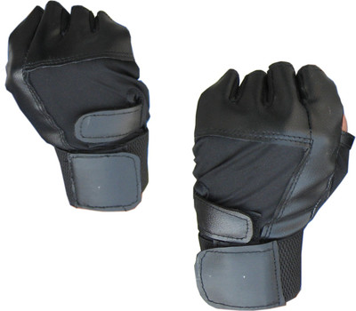 

Prospo Weightlifting Gym & Fitness Gloves (, Black